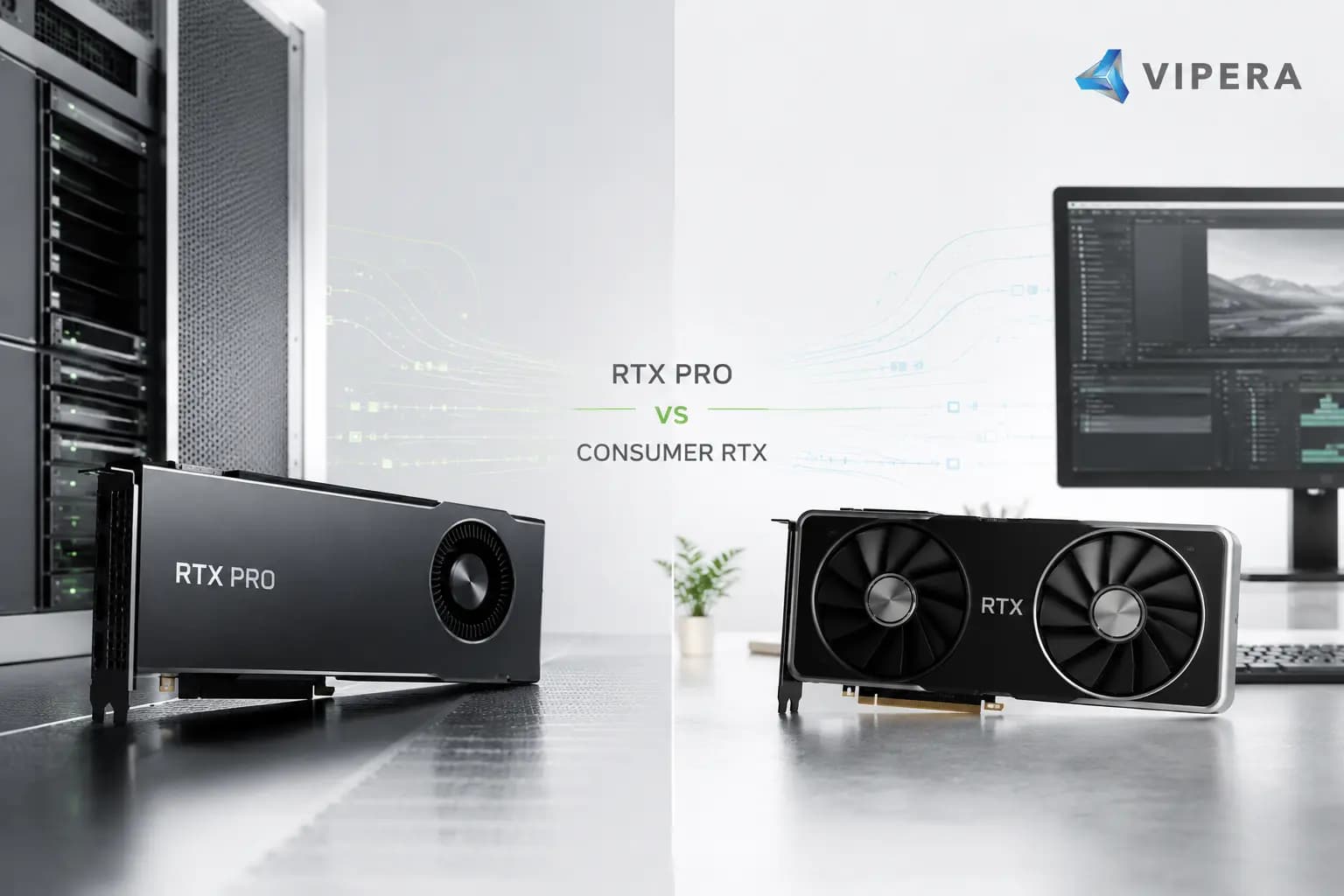 RTX PRO GPUs vs Consumer RTX GPUs for Professional AI