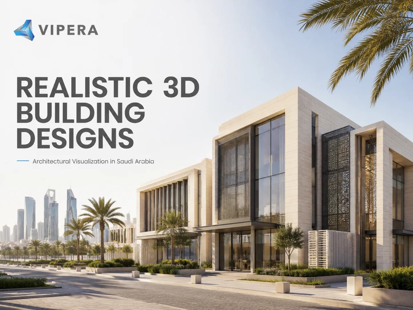 Realistic 3D Building Design for Saudi Architecture Firms