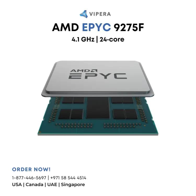 AMD EPYC 9275F 4.1 GHz
