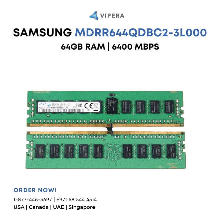 Samsung MDRR644QDBC2-3L000 64GB DDR5-6400 ECC RDIMM