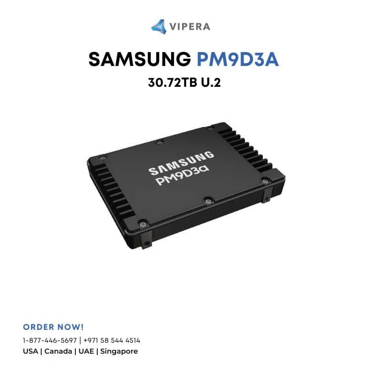 Samsung PM9D3a 30.72TB U.2